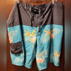 MENS BATHING SUIT OCEAN CURRENT SIZE 38